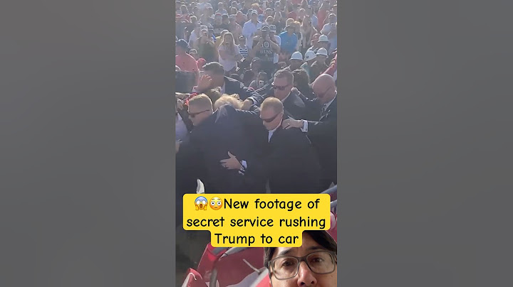 😱😳New footage of secret service rushing Trump to car #trump #usa #ytshorts #trumpnews #usnews