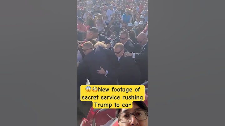 😱😳New footage of secret service rushing Trump to car #trump #usa #ytshorts #trumpnews #usnews