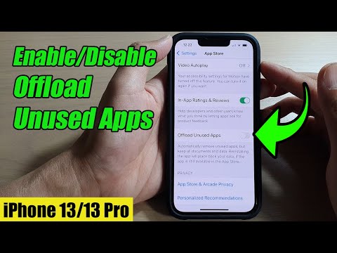 Video: Come disattivare l'offload delle app inutilizzate?