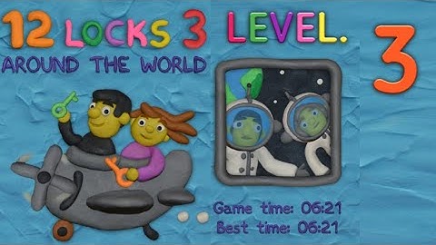 12 LOCKS 3 Around The World (Level 3) Walkthrough Solution android ios