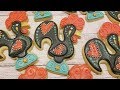 Rooster of Barcelos Sugar Cookies on Kookievision by Sweethart Baking Experiment