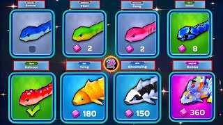 🔥 ALL Snake Skins Ranked in Boss Fight! Common vs Rare vs Epic vs Legend vs VIP 🐍 screenshot 5
