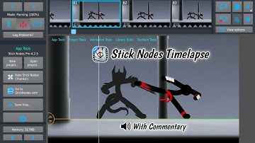 Rai Vs Armagon Practice Animation - Stick Nodes Commentary Timelapse