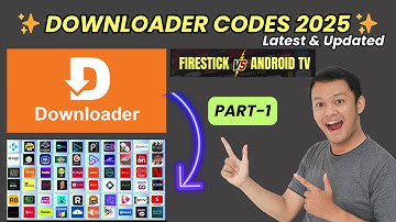 ✨ Latest & Updated Firestick and Android Tv Downloader Codes 2025✨