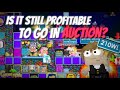 Is auction still profitable big profit  growtopia