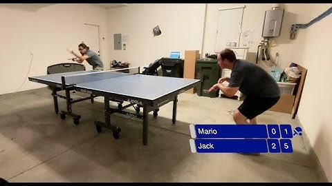 How to add a scoreboard to your table tennis video with just your phone.
