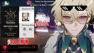 Aventurine SOLO RUN Conundrum Lv. 12 | SU Gold and Gears