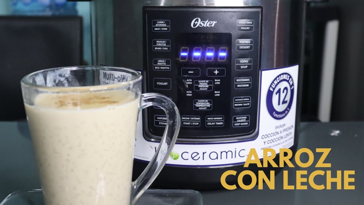 ARROZ CON LECHE EN MULTIOLLA OSTER | RECETA FÁCIL Y ECONÓMICA | Cocinando con Sara