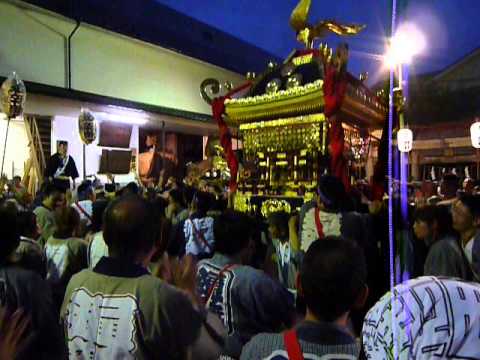 平成26年度　素盞雄神社天王祭　通新町睦　宮入