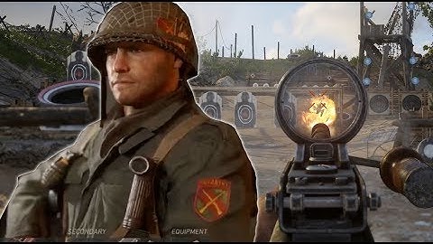 Call of Duty WW2: Testing All The Weapons in The Firing Range - E3 2017
