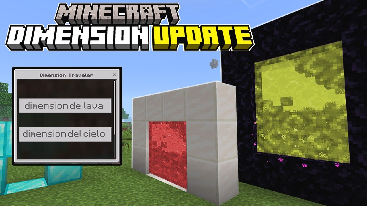 THE DIMENSION UPDATE OFICIAL MINECRAFT BEDROCK 26.20 - YouTube