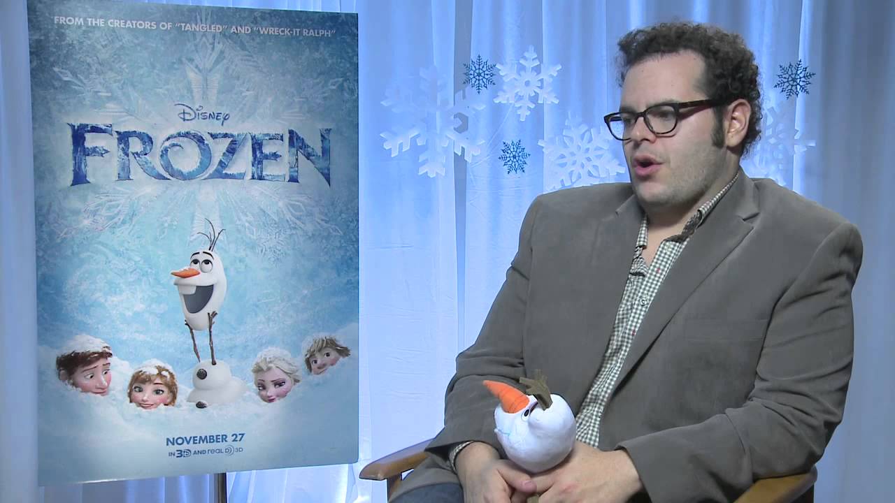 Interview Josh Gad talks Disney's Frozen YouTube