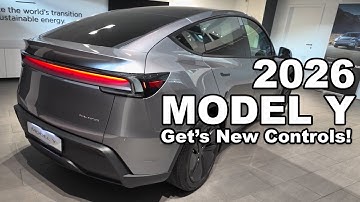 The New Tesla Model Y Just Got New Controls, New Driving Features & More!