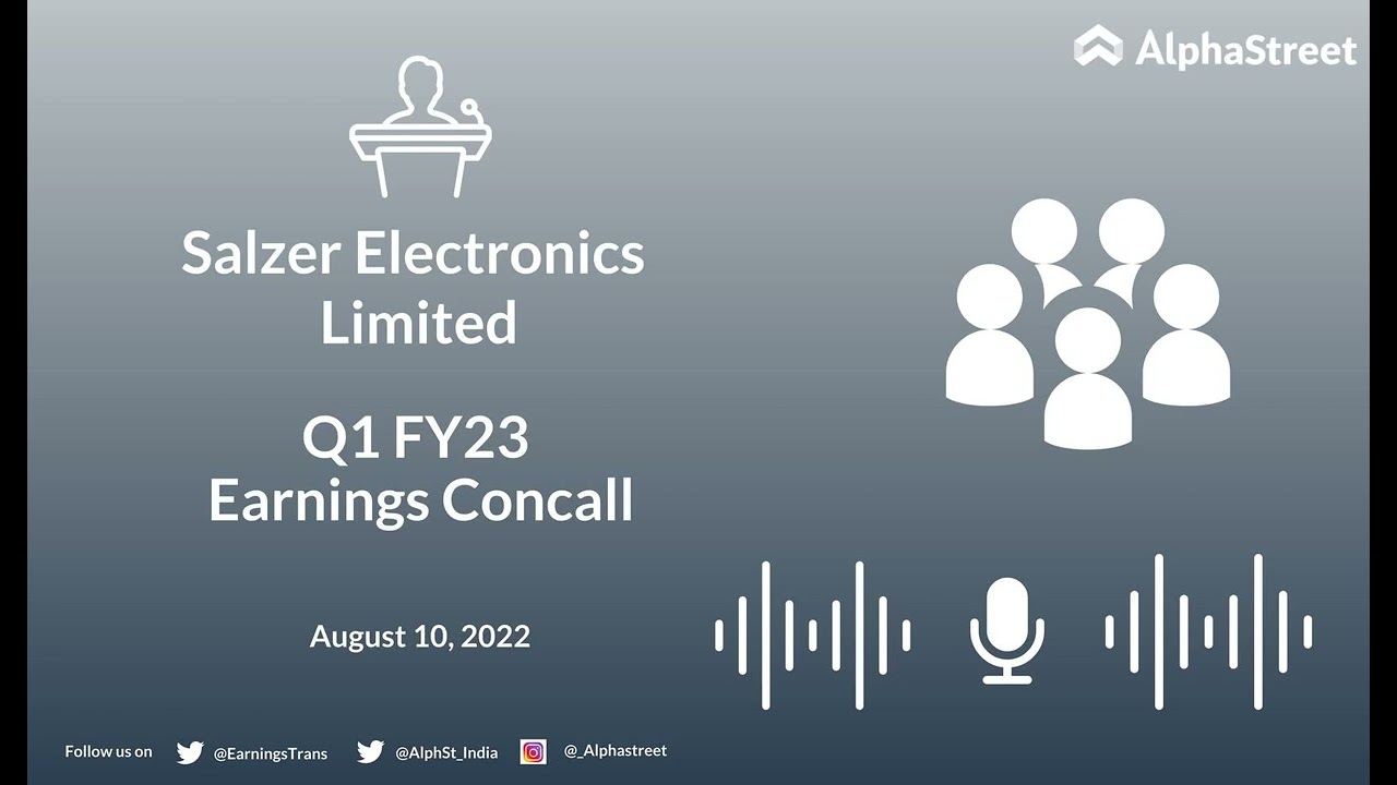 Salzer Electronics Limited Q1 FY23 Earnings Concall