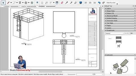 5 นาทีกับการสร้างโมเดลและเขียนแบบก่อสร้างด้วย LayOut