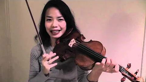Free Violin Tutorials - Ning Kam - Intonation