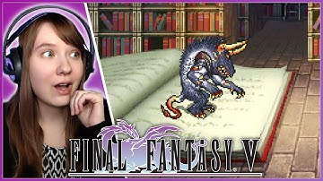 Library of the Ancients & Crescent Island - FINAL FANTASY V First Playthrough | Part 5