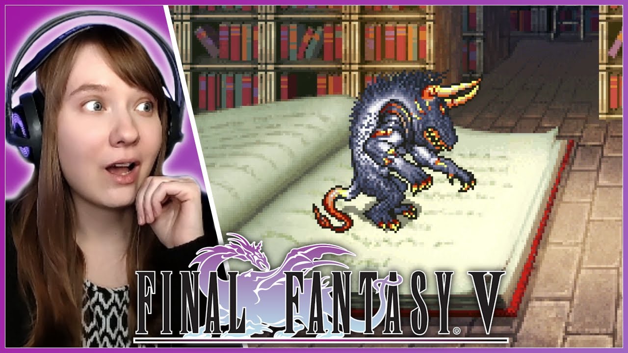 Library of the Ancients & Crescent Island - FINAL FANTASY V First Playthrough | Part 5