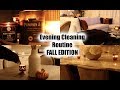 Evening Cleaning Routine FALL EDITION