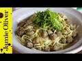 Linguine with Steamed Meatballs | Gennaro Contaldo