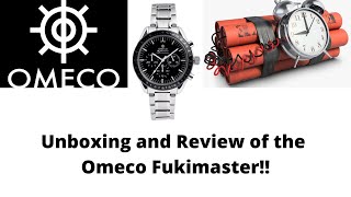 OMECO FUKIMASTER watch review - a curious homage!! - YouTube