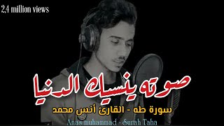 نصف ساعة تلاوة بصوت القارئ أنس محمد -سورة طه كاملة/صوت ينسيك الدنيا لعذوبته😍/Anas Mohamed Surah Taha