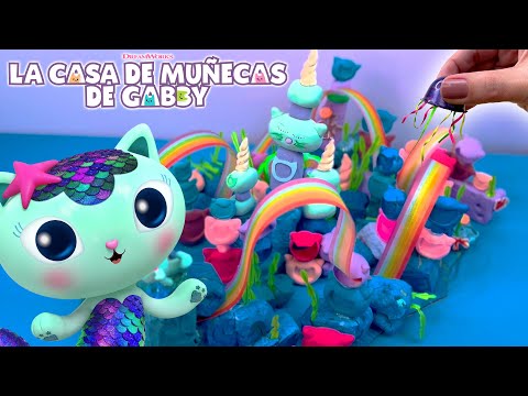 Conozcan a todas las Gati-sirenas coloridas!🧜‍♀️ 🌈, LA CASA DE MUÑECAS  DE GABBY