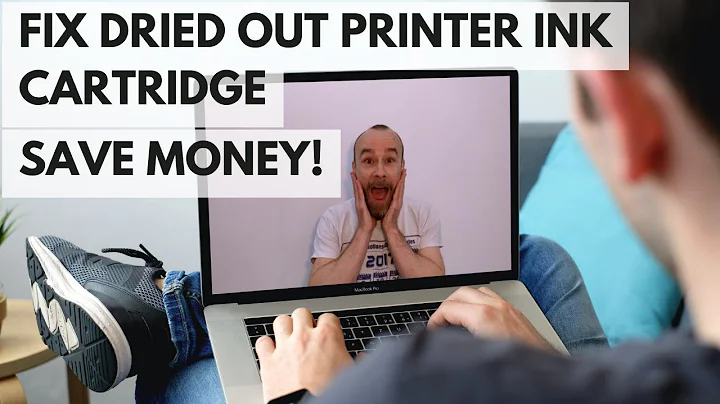 How To Fix Dried Out Printer Ink Cartridge - SAVE MONEY!