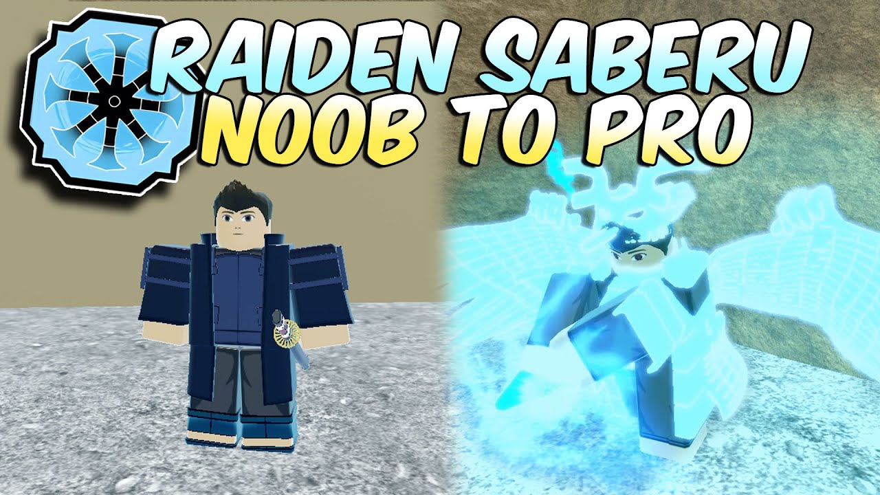 Raiden saberu noob to pro shindo life youtube