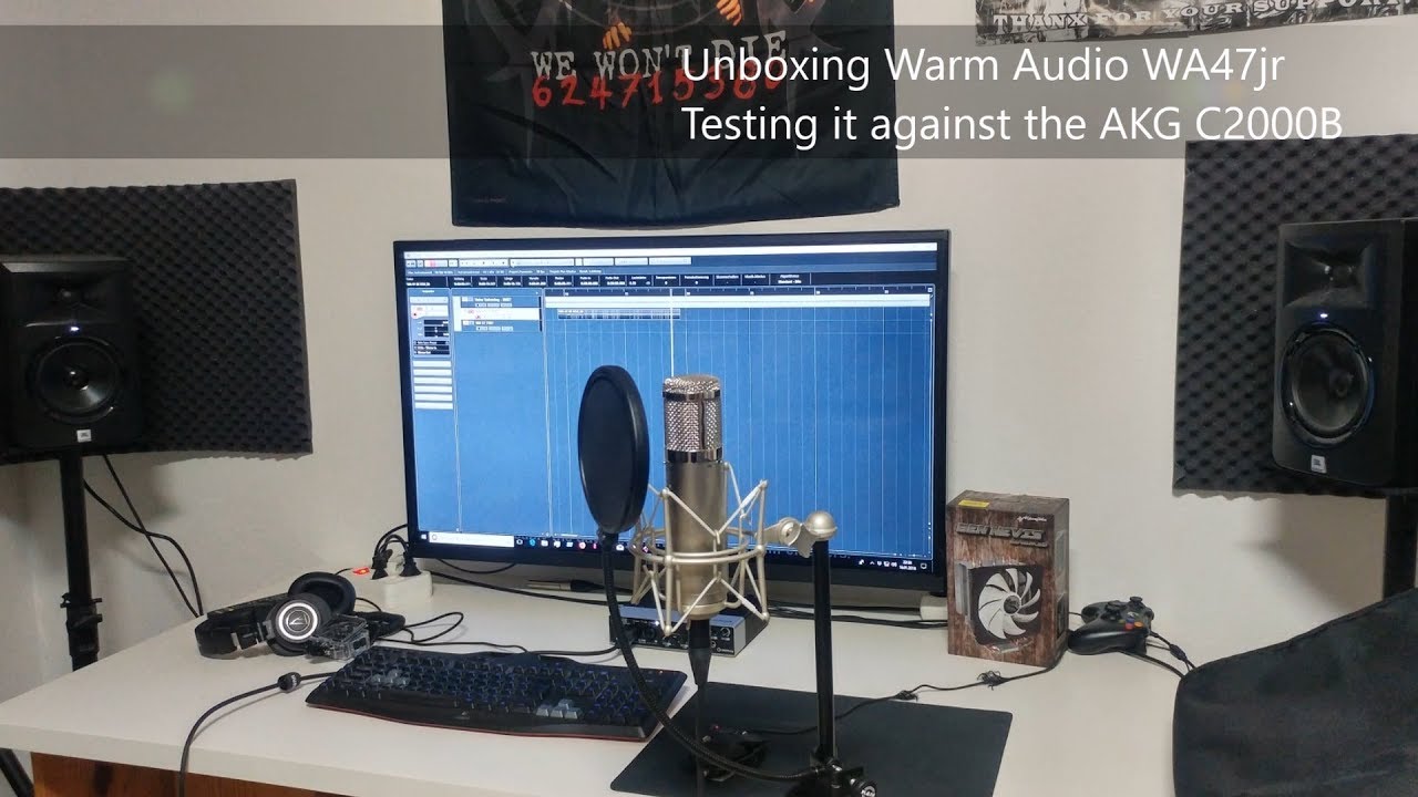 Warm Audio WA47jr Review and Test vs AKG C2000B