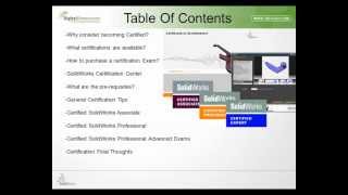 SolidWorks Certification CSWP Prep