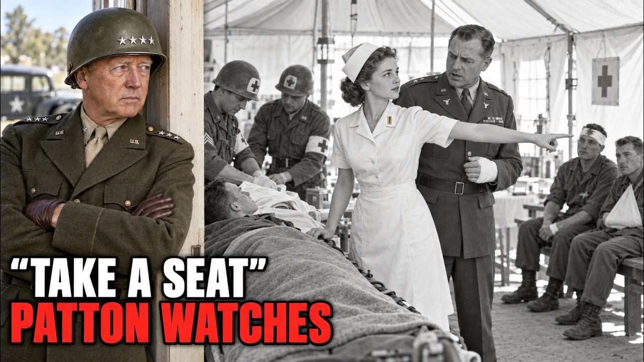 A 20-Year-Old Nurse Made a Full Colonel Wait Behind a Wounded Private — Patton Was in the Doorway