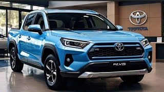 "All New 2025 Toyota RAV4 Pickup Unveiled: The Most Powerful Hybrid Pickup!"