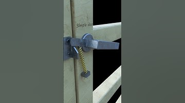 TOP 10 Simple Automatic Gate Latch Lock Ideas
