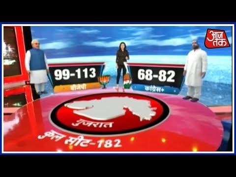 इंडिया-टुडे-एक्सिस-माय-इंडिया-एक्जिट-पोल:-बीजेपी-का-गुजरात-में-सिक्सर-#exitpoll2017