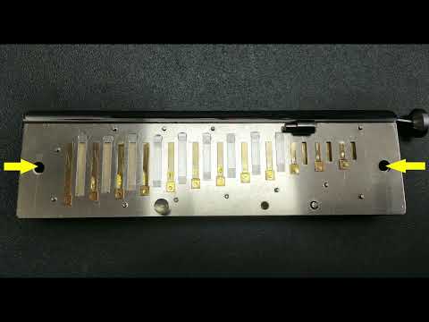 EASTTOP PROFESSIONAL SUPER PERFORMER 12 titanium metal chromatic harmonica unboxed trial（钛格12孔半音阶口琴）