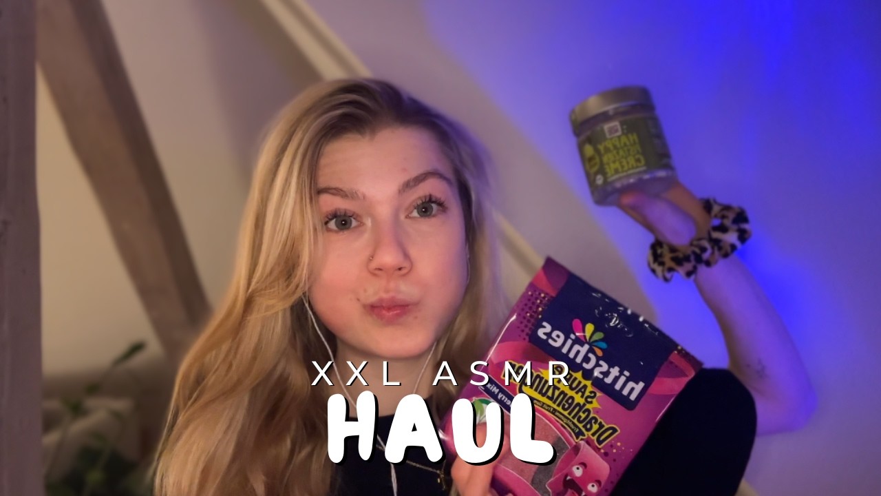 ASMR: XXL HAUL (Kaufland, DM und Edeka) | Snack-Edition 🎀🥹 (german whispering)