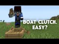 How To Boat Clutch Every time In Bedrock Edition.