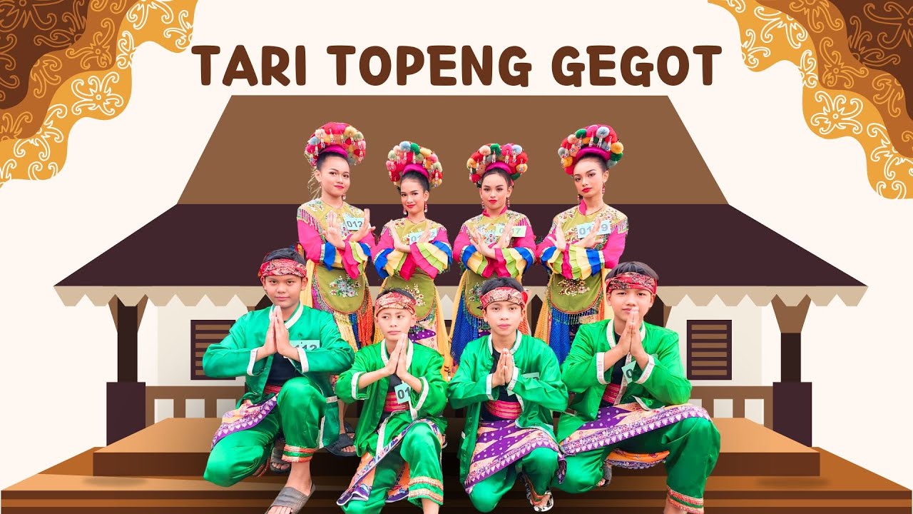 TARI TOPENG GEGOT - Tari Betawi | Ujian Praktik Kelas 6 SDN Cilangkap 03 Pagi Jakarta Timur