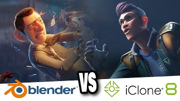 Blender vs Iclone - Which one should you start with?