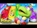 Learn Colors with Pororo! | + Compilation | Color Slide | Learning Colors for Kids | Pororo English