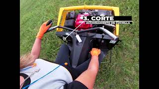 Minitractor desmalezador. MANUAL DE USO: Full Cut modelo MP.
