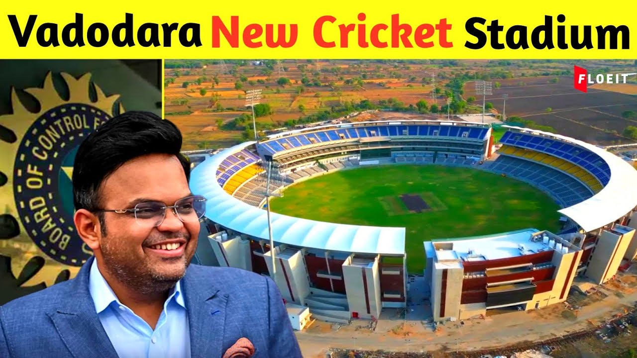 Vadodara के Kotambi Stadium में पहली बार International मैच खेली जाएगी || सबसे Advance Stadium