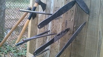 Making A Knife Throwing Target