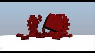 Brickwall vs Wrecking Ball Maya Dynamics test