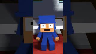 POCOYO Y LA VENGANZA DEL COCO #shorts #minecraft  #smilingcritters  #minecraft