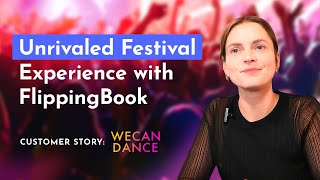 WECANDANCE Shares Festival Info with 60K Visitors in 5 Seconds | FlippingBook Customer Story