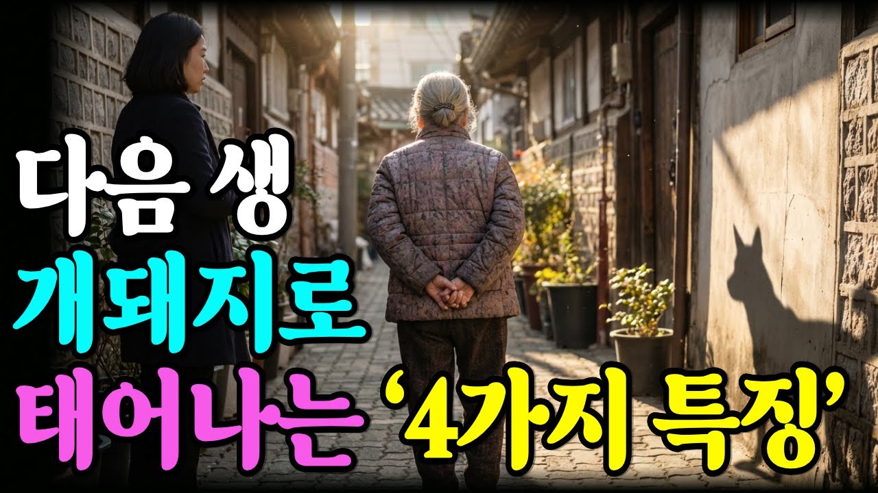 죽어서 짐승 되는 사람들의 소름 돋는 공통점 4가지 (절대 하지 마세요) | 부처님말씀ㅣ불교철학