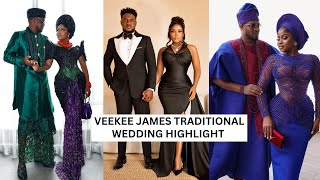 Watch The Multi-Million Traditional Wedding Of Celebrity Fashion Entrepreneur Veekee-James