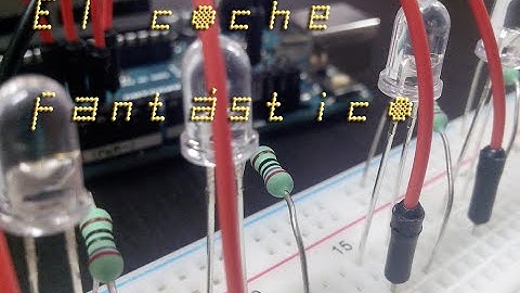 Arduino: El coche fantástico con leds | TechKrowd